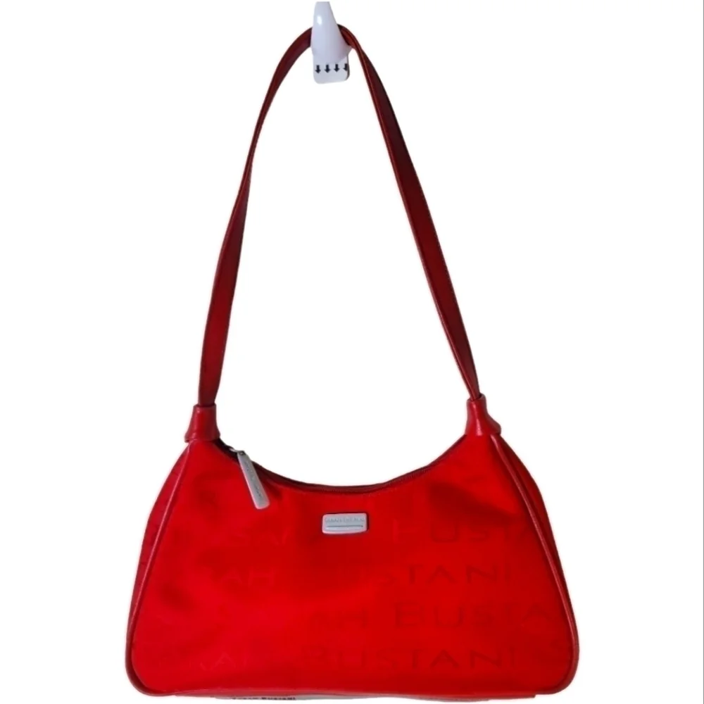 Sarah Bustani Women's Red Shoulder Handbag Made in Mexico